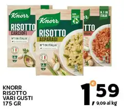 Extra Supermercati Knorr risotto vari gusti offerta