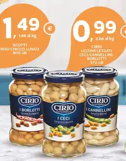 Extra Supermercati Cirio I Ceci offerta