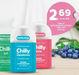 Extra Supermercati Chilly detergente intimo offerta