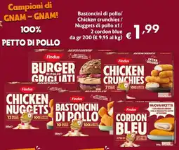 Eurospesa Bastoncini di pollo/ Chicken crunchies/ Nuggets di pollo/ cordon blue offerta