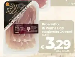 Ipercoop Radenza Prosciutto di Parma Dop offerta