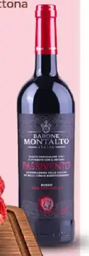 Ipercoop Radenza Vino Passivento Barone di Montalto offerta