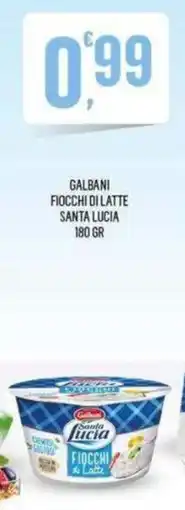 Vibian Galbani fiocchi di latte santa lucia offerta
