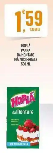 Vibian Hoplà panna da montare già zuccherata offerta