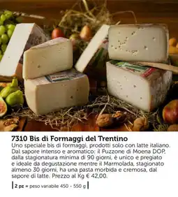 Bofrost Bis di Formaggi del Trentino offerta