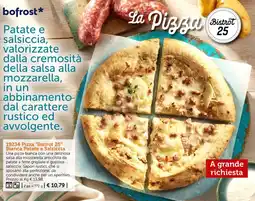 Bofrost Pizza Bistrot 25 Bianca Patate e Salsiccia offerta