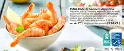 Bofrost Code di Gambero Argentino offerta