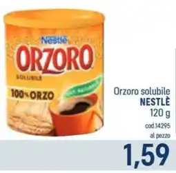 Talento Professional Store Nestle Orzoro solubile offerta
