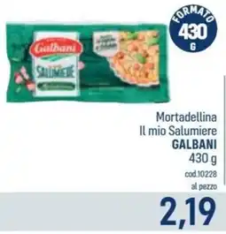 Talento Professional Store Mortadellina Il mio Salumiere Galbani offerta