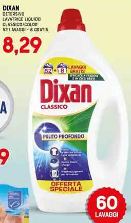Gran Risparmio Dixan detersivo lavatrice liquido classico/color offerta