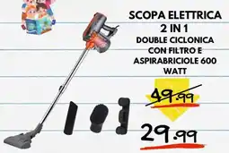 MEGA Scopa elettrica 2 in 1 offerta