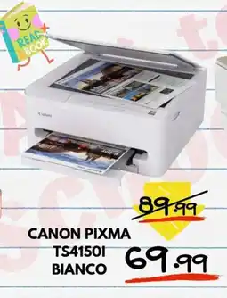 MEGA Canon Pixma TS4150I Bianco offerta