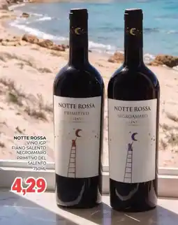 Eté Notte Rossa Vino IGP Fiano Salento Negroamaro Primitivo del Salento offerta