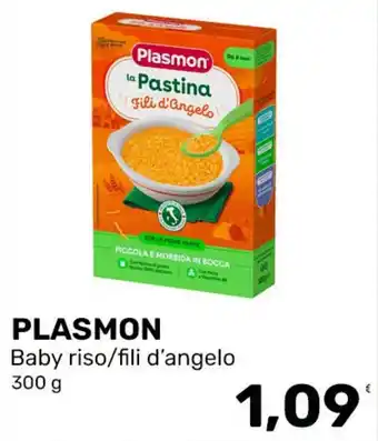 Plasmon Baby riso/fili d'angelo