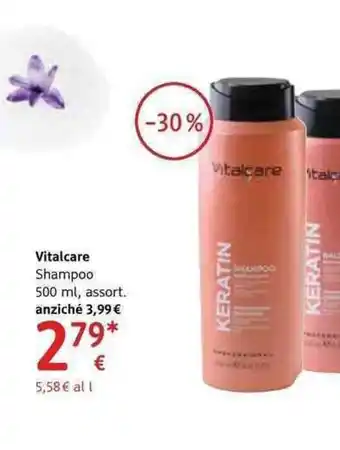 dm drogerie markt Vitalcare Shampoo 500ml, assort. offerta