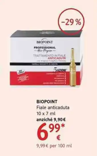 dm drogerie markt Biopoint Fiale anticaduta 10x7ml offerta