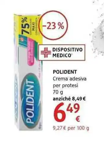 dm drogerie markt Polident Crema adesiva per protesi 70g offerta