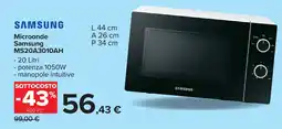 Carrefour Microonde Samsung offerta