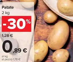 Carrefour Patate offerta
