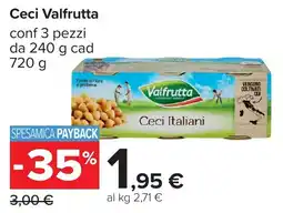 Carrefour Ceci Valfrutta offerta