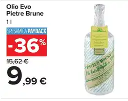 Carrefour Olio Evo Pietre Brune offerta