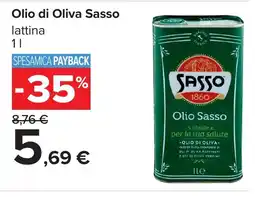 Carrefour Olio di Oliva Sasso offerta