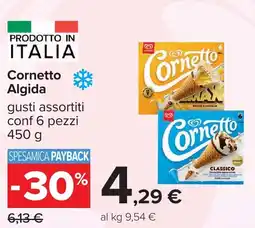 Carrefour Cornetto Algida offerta