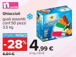 Carrefour Ghiaccio offerta