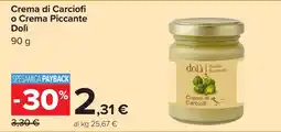 Carrefour Crema di Carciofi Dolì offerta