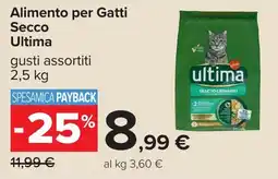 Carrefour Alimento per Gatti Secco Ultima offerta