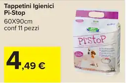 Carrefour Tappetini Igienici Pi-Stop offerta