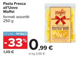 Carrefour Pasta Fresca all’Uovo Maffei offerta