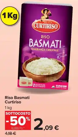 Carrefour Market Riso Basmati Curtiriso offerta