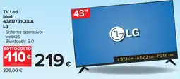 Carrefour TV Led Lg offerta