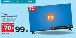 Carrefour Tv Led Mod. Xiaomi 32A offerta