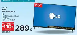 Carrefour TV Led Lg offerta