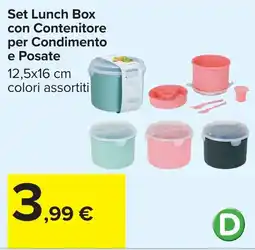 Carrefour Set Lunch Box offerta