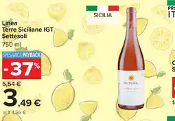 Carrefour Terre Siciliane IGT Settesoli Syrah Rosé offerta