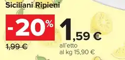 Carrefour Siciliani Ripieni offerta