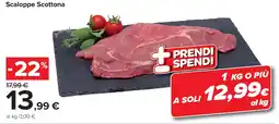 Carrefour Scaloppe Scottona offerta