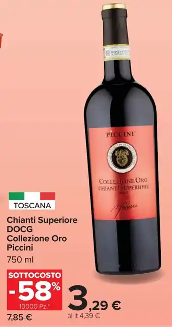 Chianti Superiore DOCG Collezione Oro Piccini