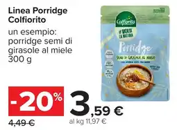 Carrefour Porridge semi di girasole al miele offerta