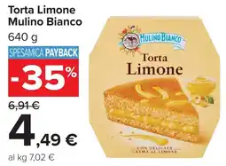 Carrefour Torta Limone Mulino Bianco offerta