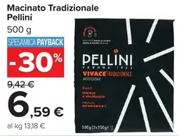 Carrefour Macinato Tradizionale Pellini offerta