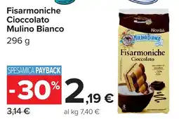 Carrefour Fisarmoniche Cioccolato Mulino Bianco offerta