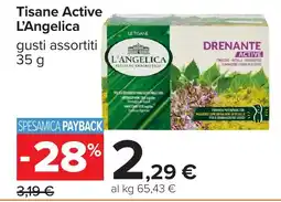 Carrefour Tisane Active L'Angelica offerta