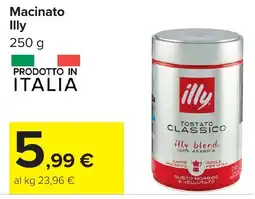 Carrefour Macinato Illy offerta