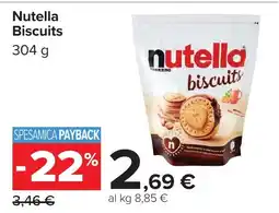 Carrefour Nutella biscuits offerta