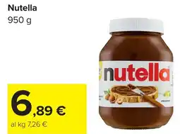 Carrefour Nutella offerta