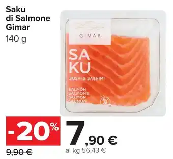 Saku di Salmone Gimar